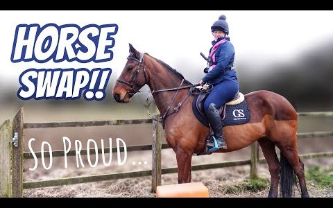 SUSIE RIDES ENZO FOR FIRST TIME