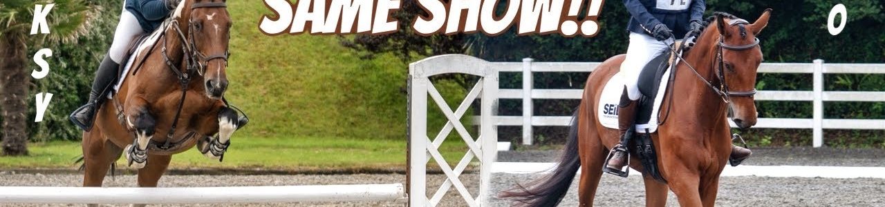 BOTH HORSES SAME SHOW | One Qualifies 👀