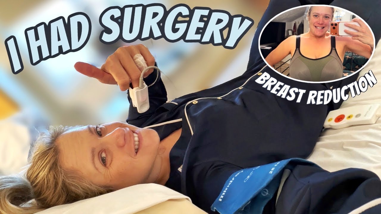 MY BREAST REDUCTION SURGERY VLOG | Pre/Post Op