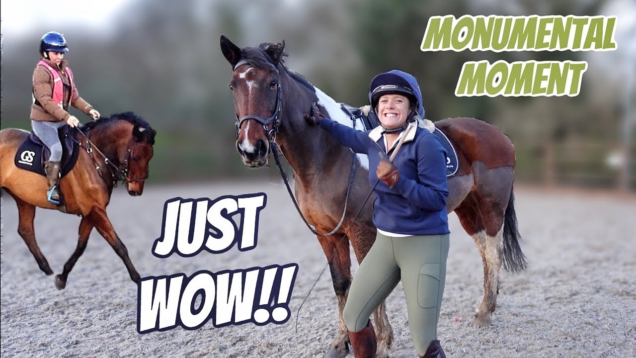 Riding Both Horses for the First Time Post Surgery