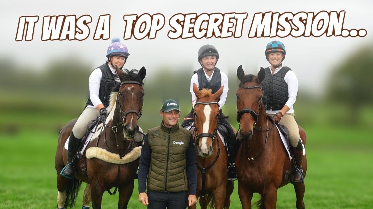 I can finally share this!! Taking both of my Horses XC Schooling Together